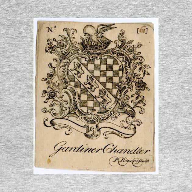 gardiner chandler bookplate 1760 - Paul Revere by Kollagio